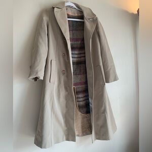 Forecaster Boston Women Size 9/10 Brown Winter Outerwear Classic Tan Trench Coat